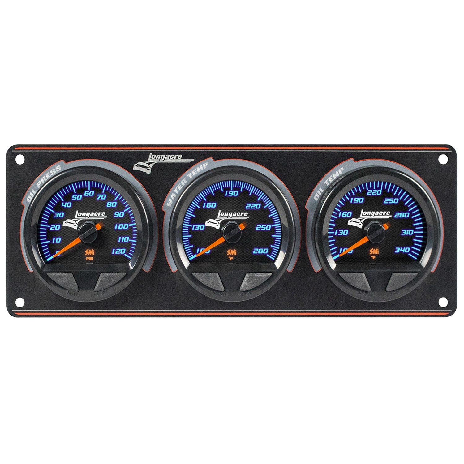 Longacre, AccuTech Stepper Motor Race Gauge Panel
