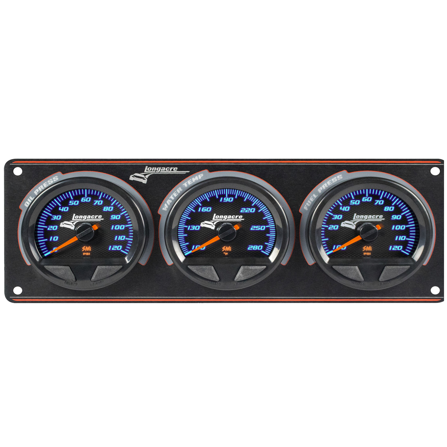 Longacre, AccuTech Stepper Motor Race Gauge Panel