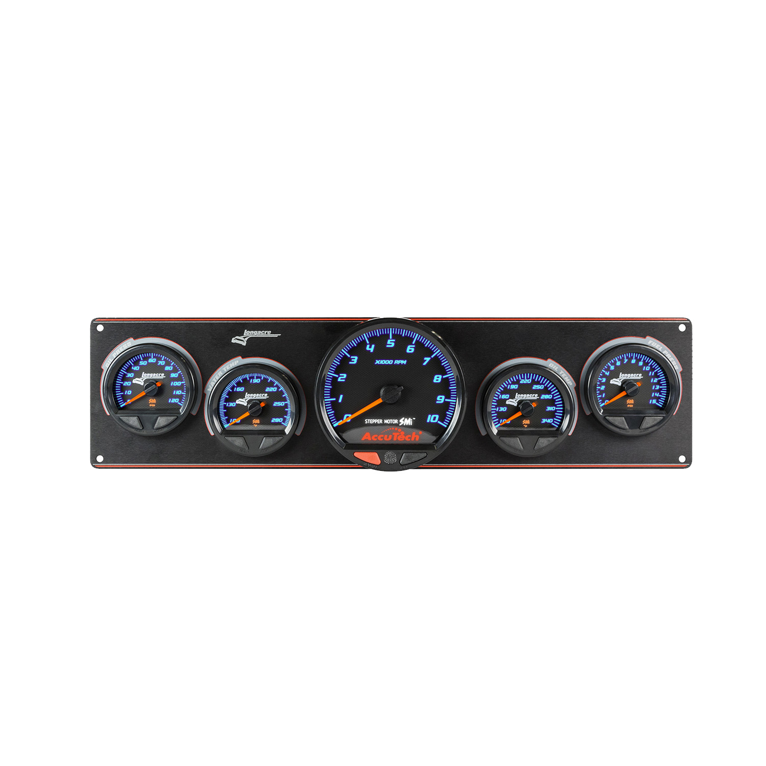 Longacre, AccuTech Stepper Motor Race Tach & Gauge Panel