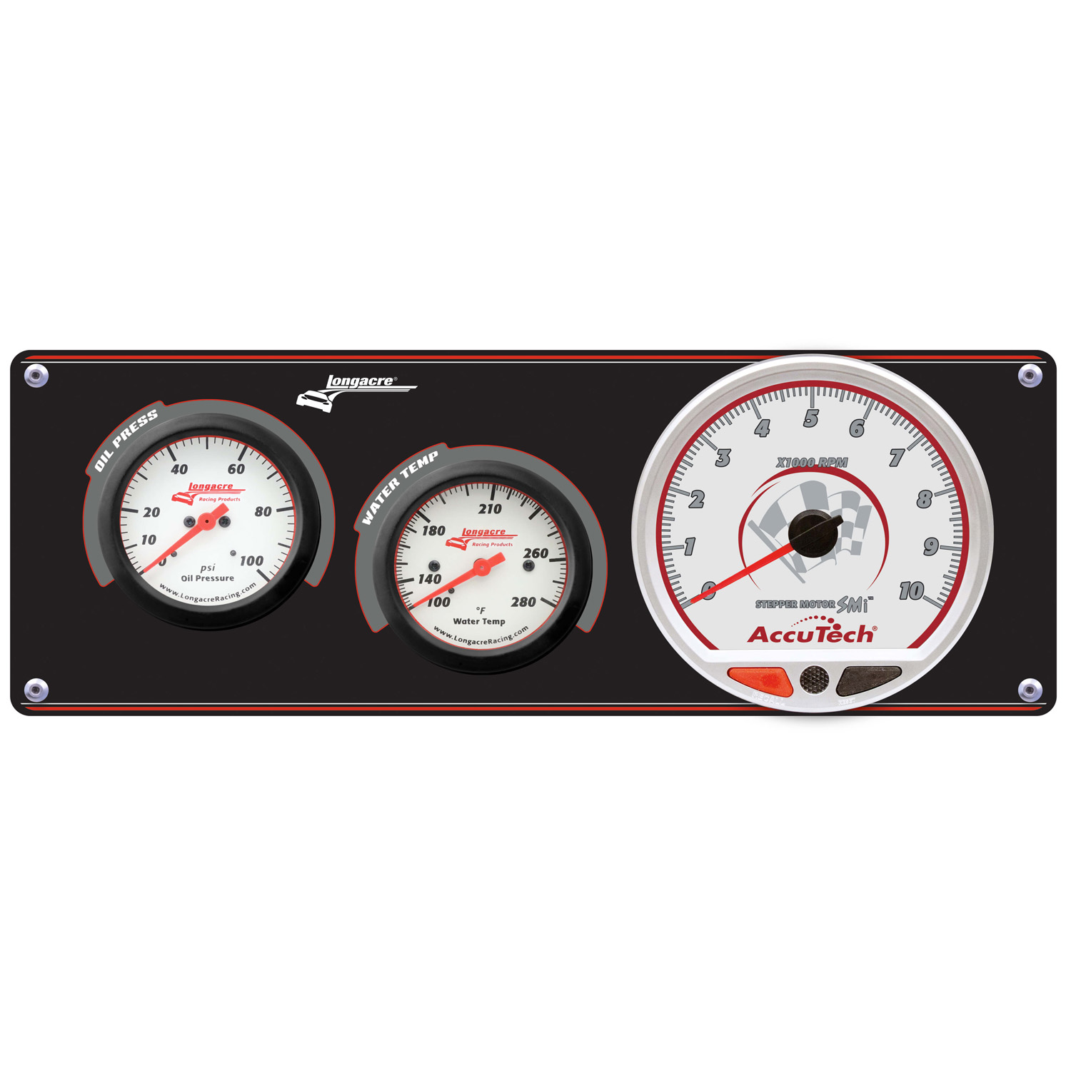 Longacre, Sportsman 2 Gauge Panel with SMi Tach