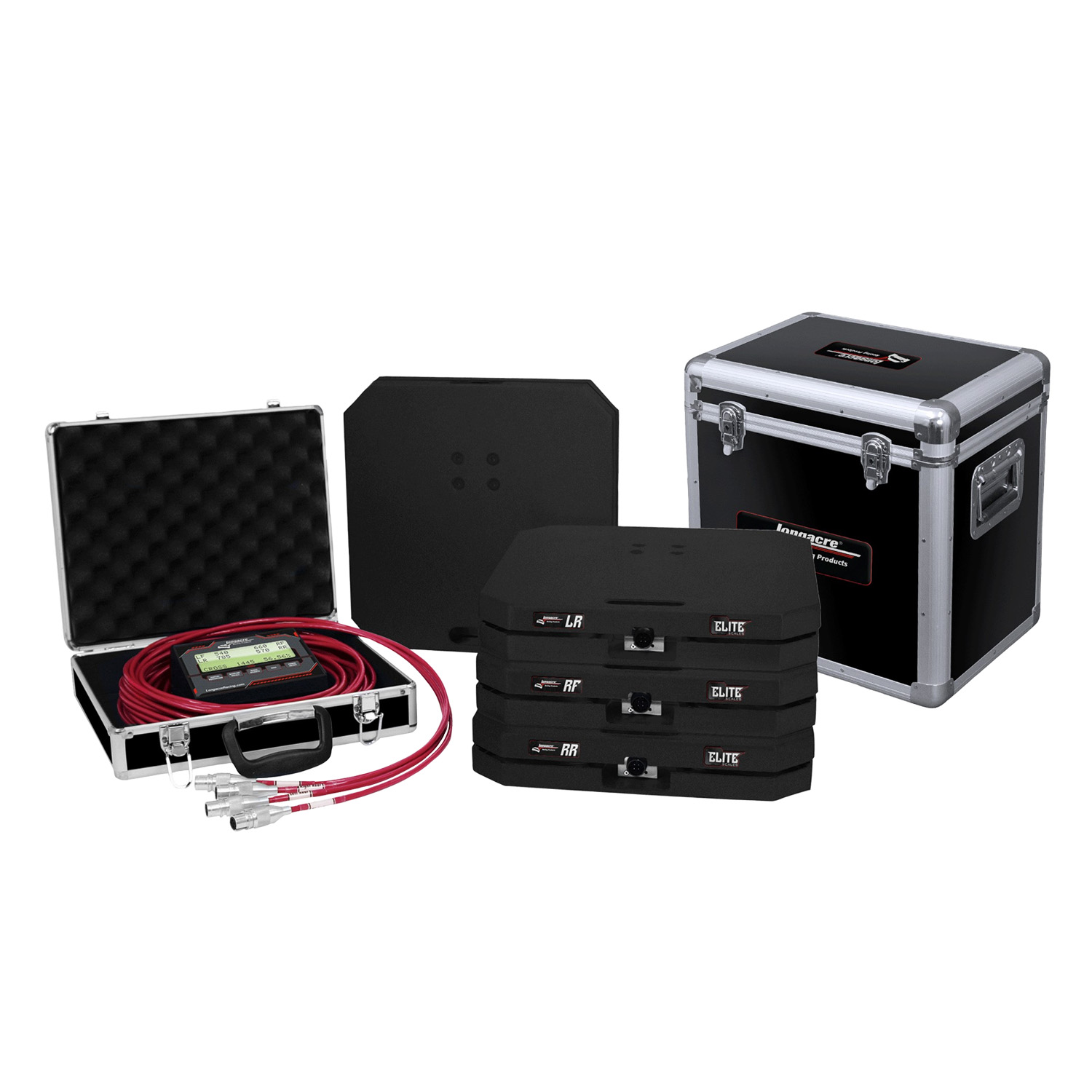 Longacre Elite Wired Scales, 1500 lbs. per pad, (4) 15