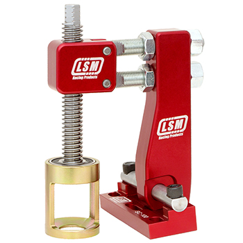LSM Racing Products, On-Head Valve Spring Compressor, w/ Wider CL Shaft Mount Rockers