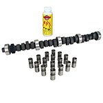 Howards Cams, Max Certified Hydraulic Flat Tappet Camshaft & Lifter Kit, Ford SB with Direct Lube Lifters