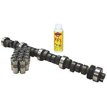 Howards Cams, Max Certified Hydraulic Flat Tappet Camshaft & Lifter Kit, Ford C/M, 213/213 @ .050, .496/.496, 110 LS
