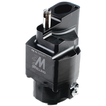 Melling Shark Tooth Billet Oil Pump, Chev SB, 8-1/4