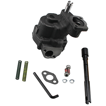Melling Shark Tooth Oil Pump, Chev SB, +10% Volume, 3/4