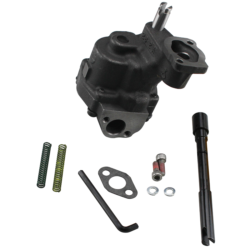 Melling Shark Tooth Oil Pump, Chev SB, +10% Volume, 3/4