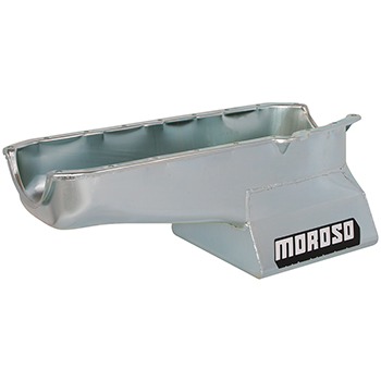Moroso, Kicked-Out Sump Oil Pan, Street/Strip, Chev SB Pre-80