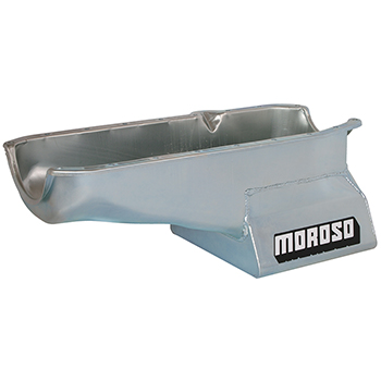 Moroso, Kicked-Out Sump Oil Pan, Street/Strip, Chev SB 86-Up