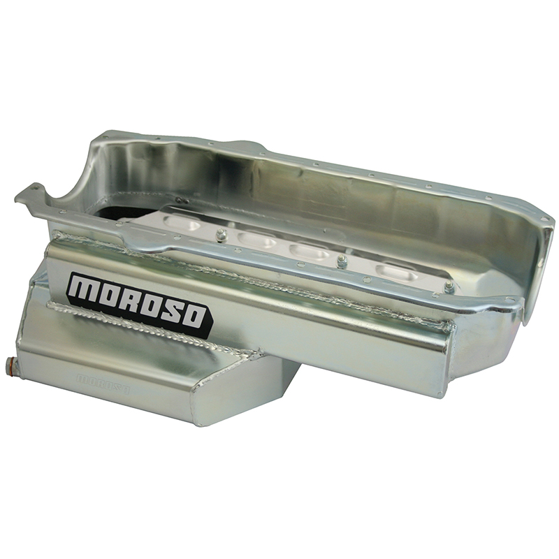Moroso, Kickout Series Circle Track Pan, Chev SB, 7 Qt.