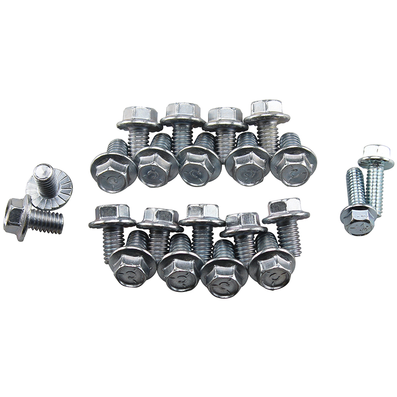 Moroso, Self-Locking Oil Pan Bolts, Chev BB & Pontiac V8