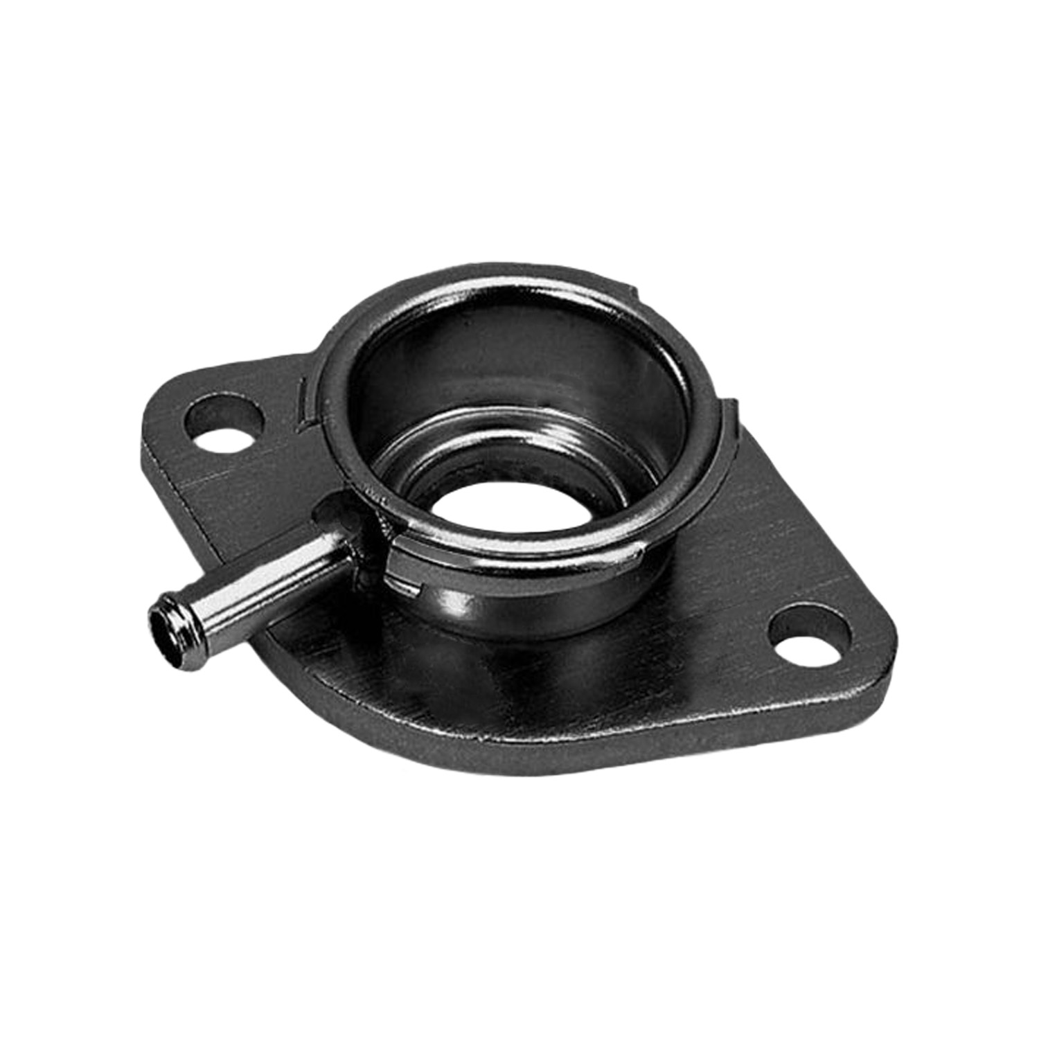 Moroso, Bolt-On Filler Neck, Chevrolet Small Block/Big Block, Stamped Aluminum, Straight, Sold as Each