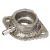 Moroso, Bolt-On Filler Neck, Chevrolet Small Block/Big Block, 6061-T6 Aluminum, Straight, Sold as Each