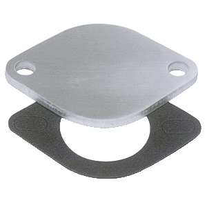 Moroso, Water Neck Block-Off Plate, Chevrolet V8 & 90 Degree V6, 1/4