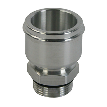 Moroso, Electric Water Pump Hose Fitting Adapter, -16 AN to 1-3/4
