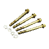 Moroso, Hex Head Fuel Bowl Screws, 4 Pk.