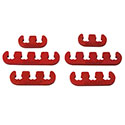 Moroso, Spark Plug Wire Separators, Universal, 7-9mm, Red