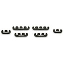 Moroso, Spark Plug Wire Separators, Universal, 7-9mm, Black