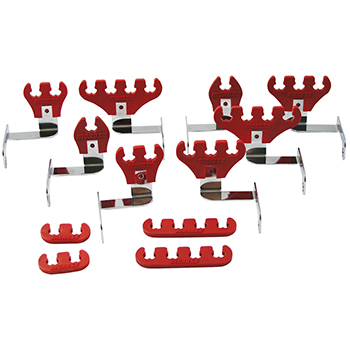 Moroso, Chev BB Wire Loom Kit, Beside VC Over Exh., 7-9mm