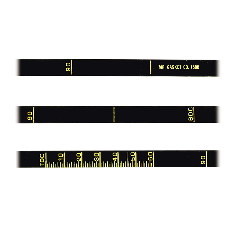 Mr. Gasket, Timing Tape, Chev SB, 6.75