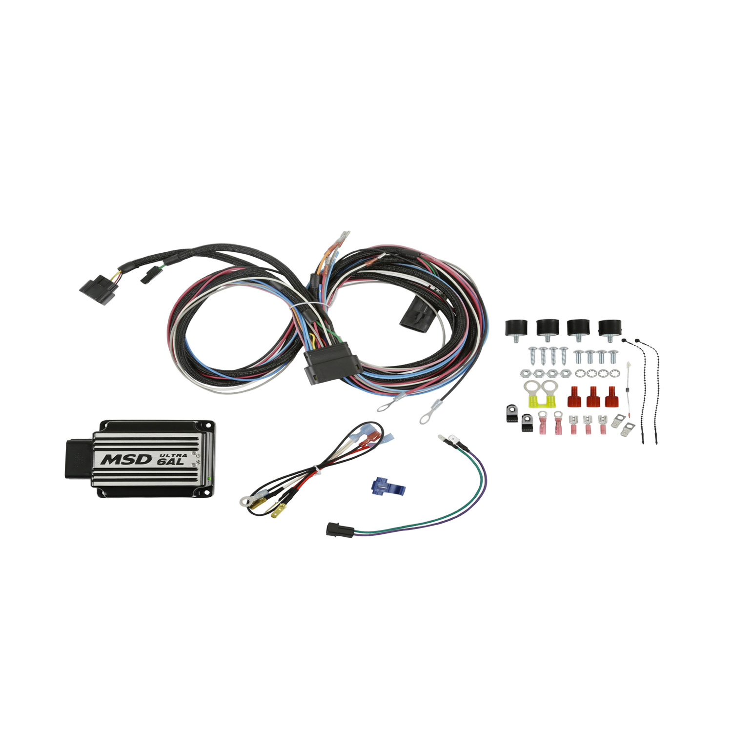 MSD Ultra 6AL Ignition Box, w/Rev Limiter, Black