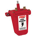 MSD Ignition, Pro Power Ignition Coil, 43,000 V, Red