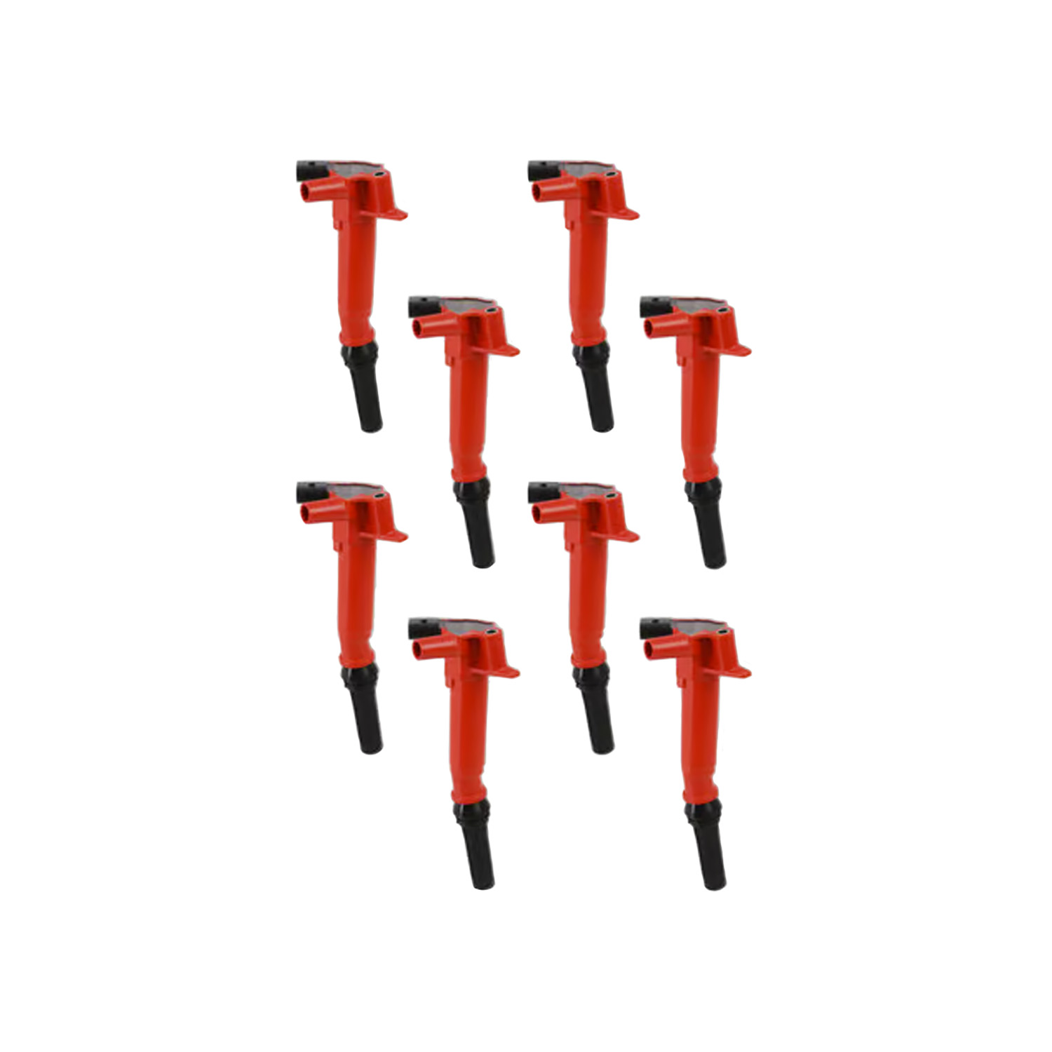 Coils 10-17, Ford F-Series, 6.2L, 8-PK, Red