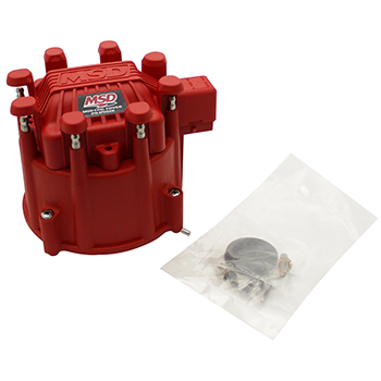 MSD Ignition, Distributor Cap, GM HEI, w/ Coil Cover