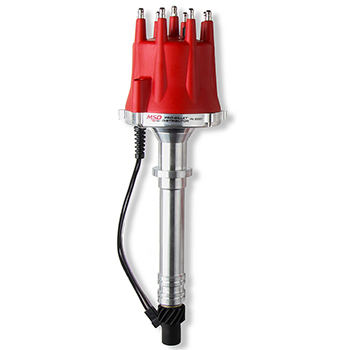MSD Ignition, Pro-Billet Racing Distributor, with Mechanical Advance, Chevrolet Small Block/Big Block V8, Each