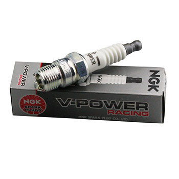NGK, Racing Spark Plug, 14mm, .460 Reach, Retracted Tip, Med., Each