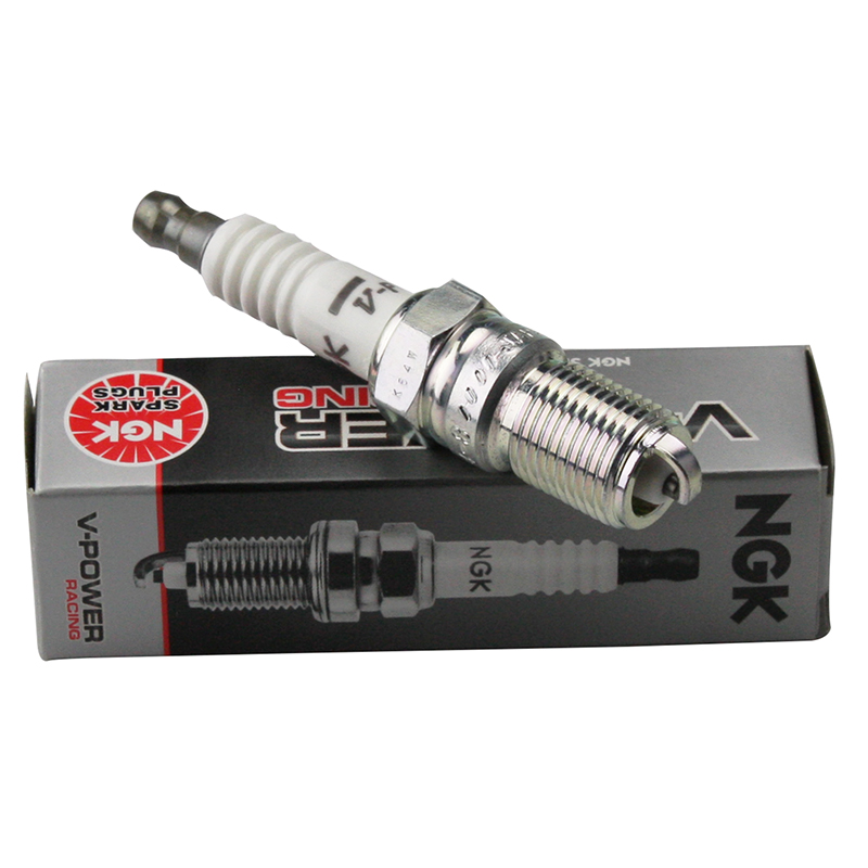 NGK, Racing Spark Plug, 14mm, .708 Reach, Retracted Tip, Med., Each