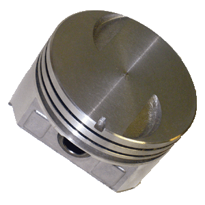Cast Aluminum Pistons, Chev BB 454, Flat Top, 4.280