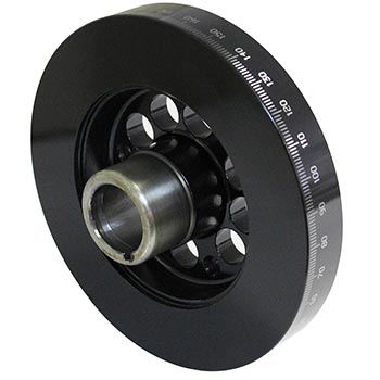 PowerBond Race Series SFI Accepted Harmonic Balancer, Chevrolet SB, 6.75