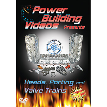Auto Shop Videos, Heads, Porting & Valve Trains, DVD, Sold as Each