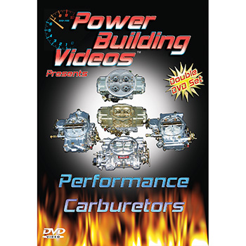 Auto Shop Videos, Performance Carbs, Single DVD