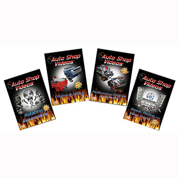 Auto Shop Videos, The Engine Builder Set, 4 Titles