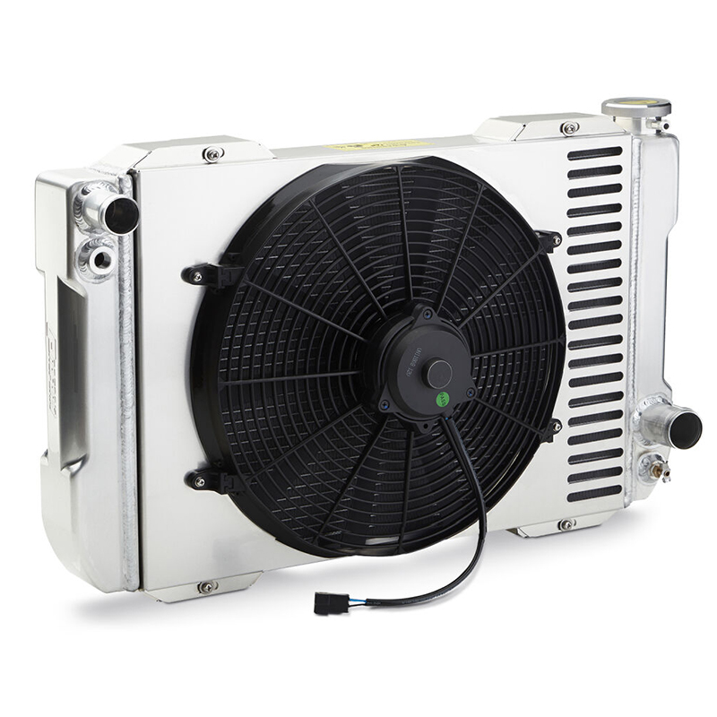 Proform Parts, 1-2-3 Universal Radiator System w/ Fan Shroud, Chevrolet/GM 28.3