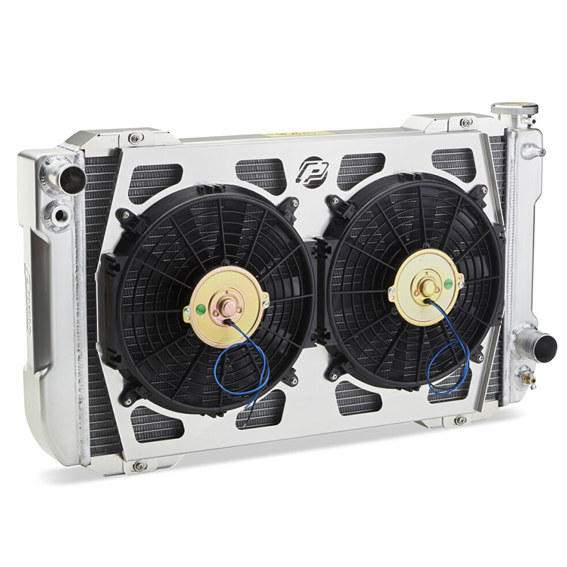 Proform Parts, 1-2-3 Universal Radiator System w/ Dual Fan & Bracket, Chevrolet LS, 31.1