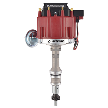 Proform, HEI Racing Distributor, Ford 289/302 w/ Vacuum Advance, Red Cap, Sold as Each