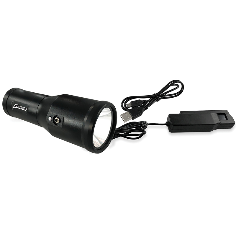 Proform, Rechargeable 1-Wire LED Timing Light & Flashlight, Self-Powered, Black
