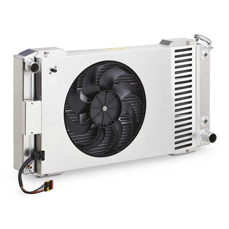 Proform Parts, Slim-Fit Radiator System, LS Conversion, Chevrolet/Oldsmobile with Shroud & Fan, Automatic, Sold as Kit
