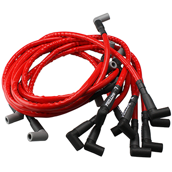 Phillips, Sleeved Wire Set, Chev SB, Around Back Under Headers, HEI