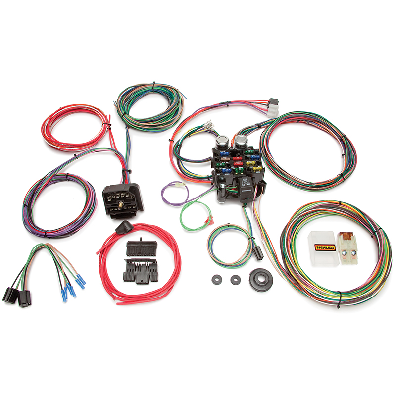 Painless, Classic Customizable Chassis Harness, Jeep CJ '76-'86, 22 Circuit