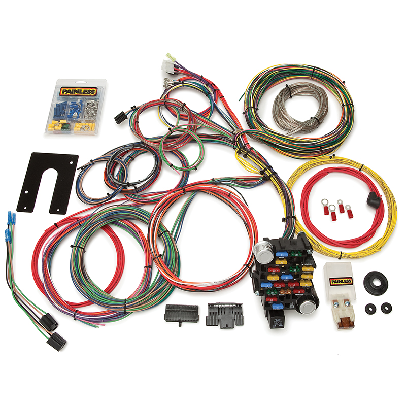 Painless, Classic Customizable Chassis Harness, 28 Circuit, GM Keyed Column