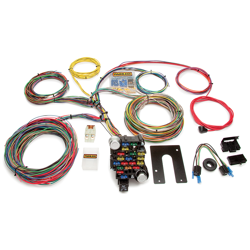 Painless, Classic Customizable Chassis Harness, 28 Circuit, Non GM Keyed Column