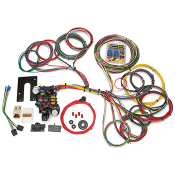 Painless, Classic Plus Customizable Chassis Harness, 28 Circuit, Pickup, Key in Dash