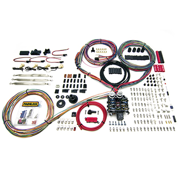 Painless, Pro Series Chassis Harness, 23 Circuit, Grommet Firewall Pass-Through, GM Keyed Column