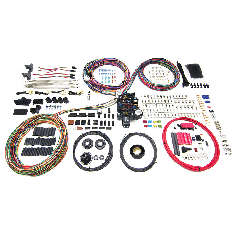 Painless, Pro Series Chassis Harness, 25 Circuit, Grommet Firewall Pass-Through, GM Keyed Column