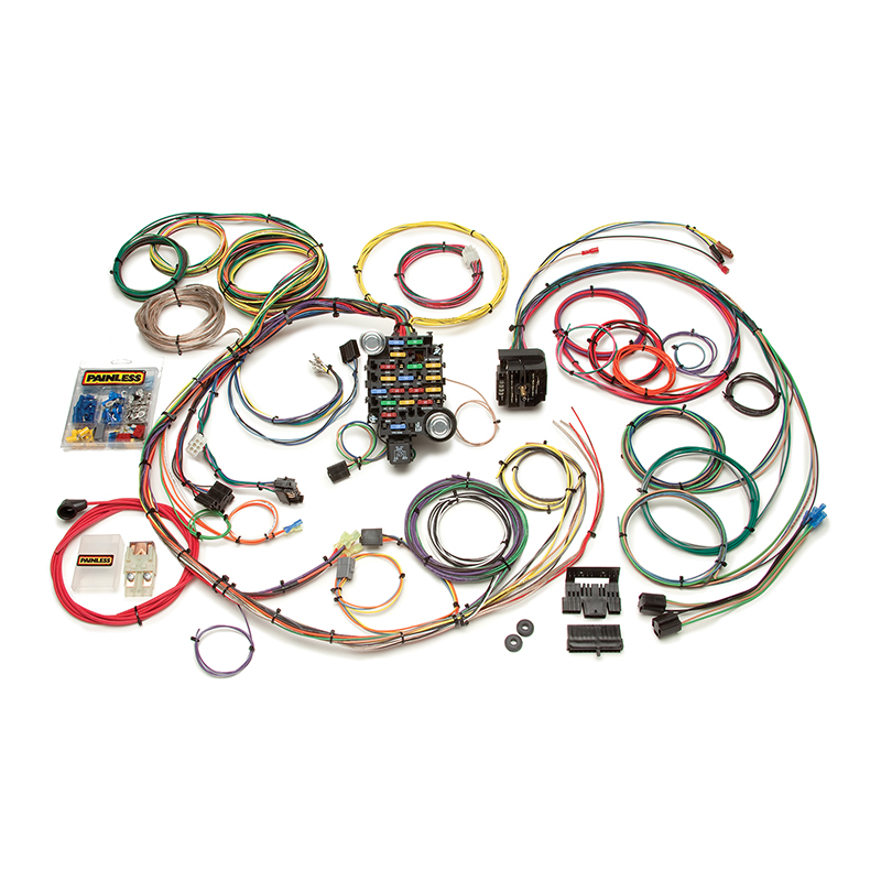 Painless, Classic Plus Customizable Chassis Harness, 24 Circuit, Camaro/Firebird 67-68