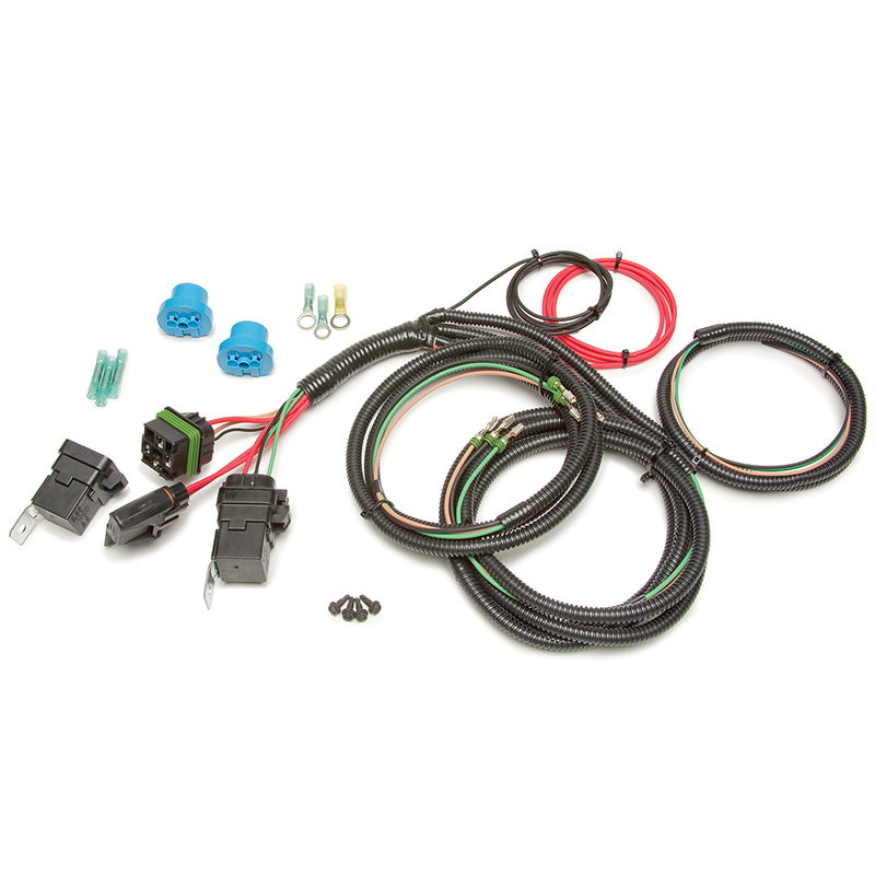 Painless, Headlight Bulb Conversion Harness, Late Style/9004 & 9007 Bulb